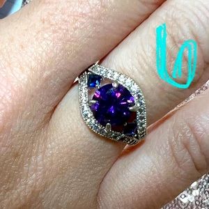 Purple and Blue Ring